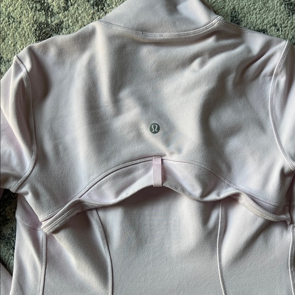 Lululemon Athletica Soft Pink Zip Top - Picture 12 of 14